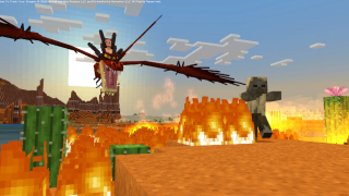 Minecraft How To Train Your Dragon