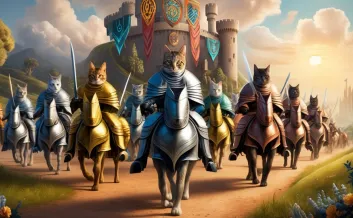 Meow Knights: Unleashing Feline Finesse in an Enchanted Battle Odyssey