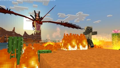 Minecraft How To Train Your Dragon 1